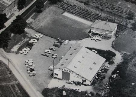 Le garage Gauvin en 1967