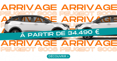 Arrivage Peugeot 3008